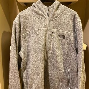 Northface Zip up fleece hoodie xl never worn